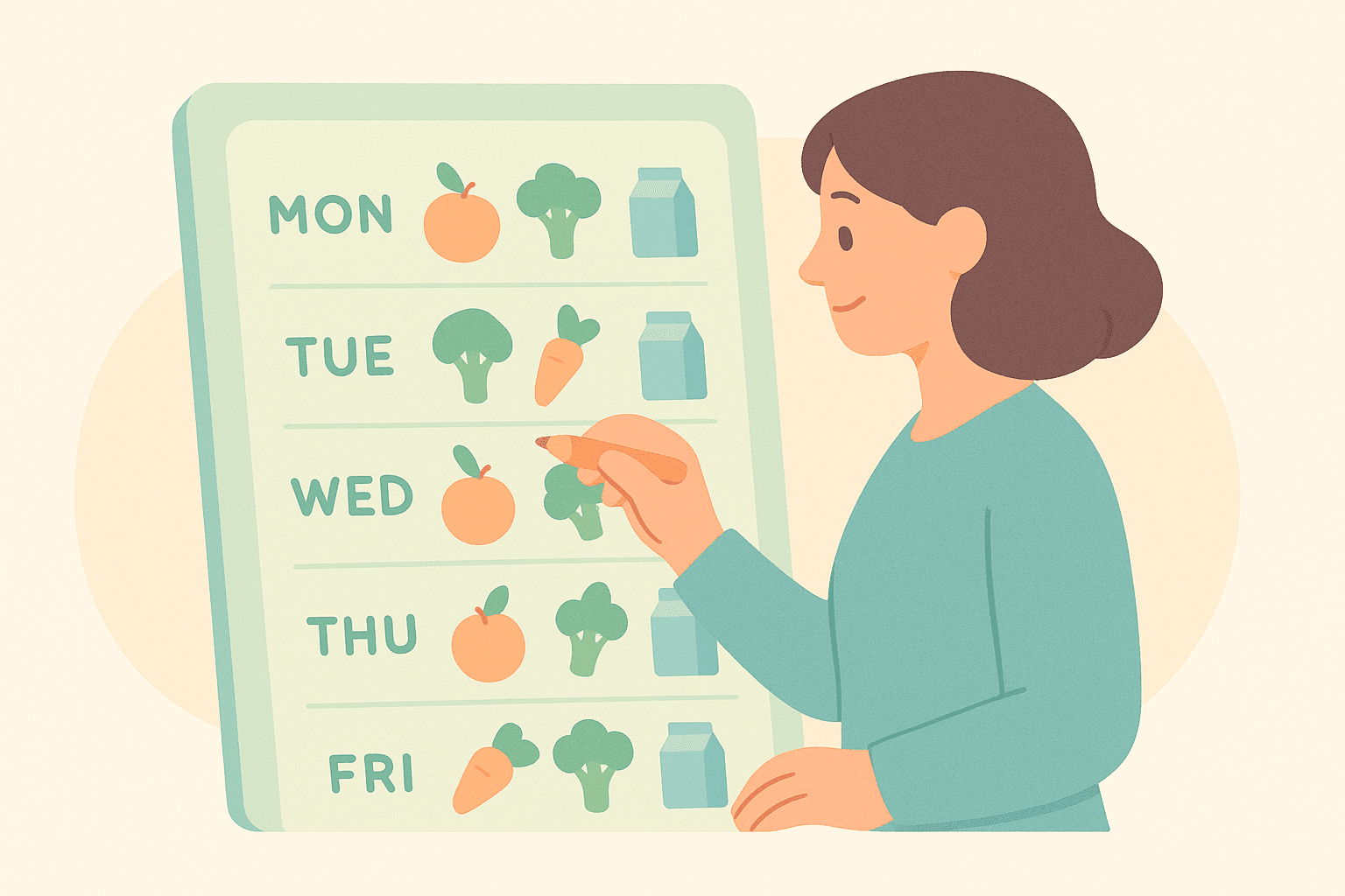 Planificare meniu săptămânal